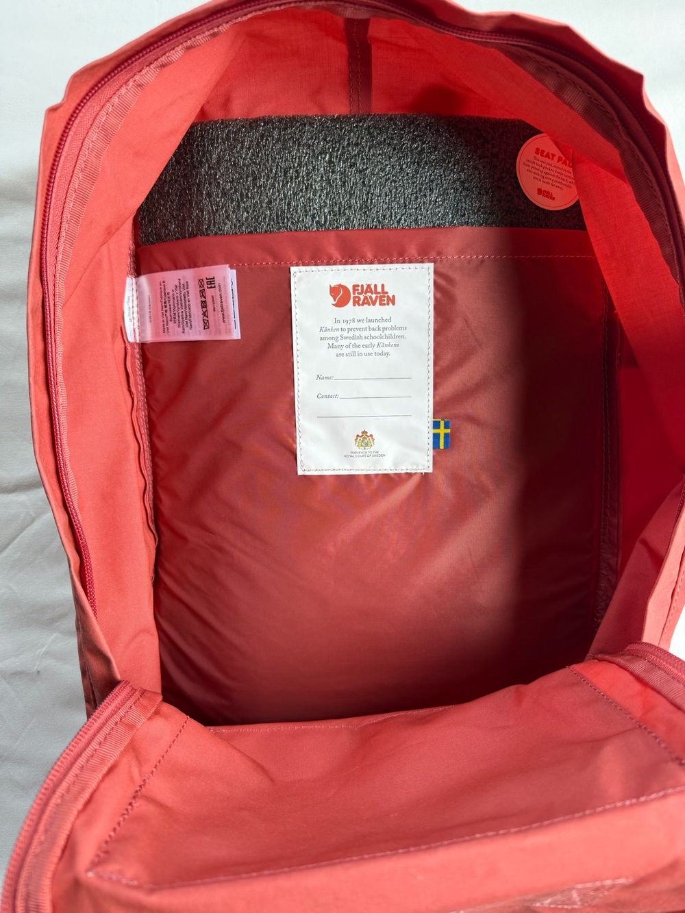 🎒Fjallraven Kånken Original Backpack Dahlia Pink Viral Scandinavian Minimalist - Picture 8 of 17